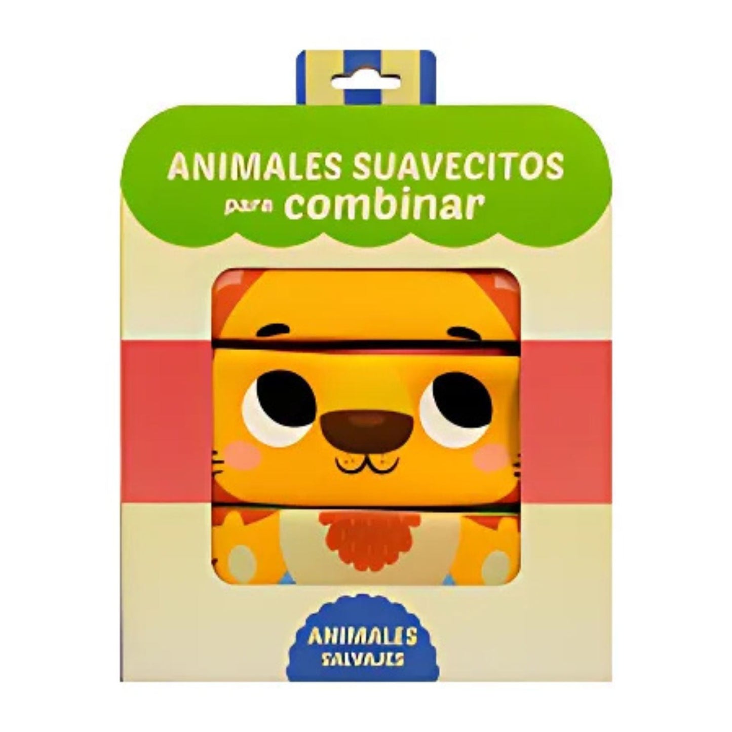 Animales Salvajes. Animales Suavecitos Para Combinar (libro De Tela)