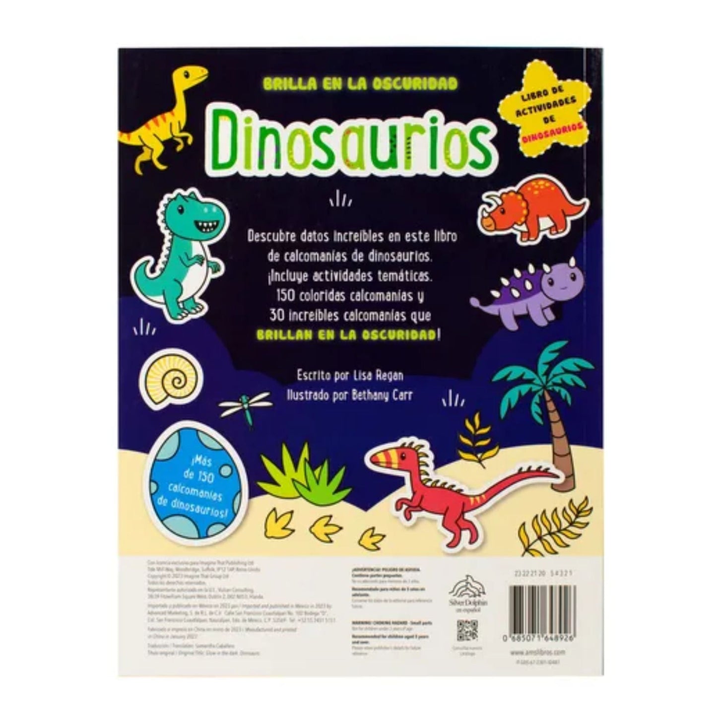 Brilla En La Oscuridad: Dinosaurios