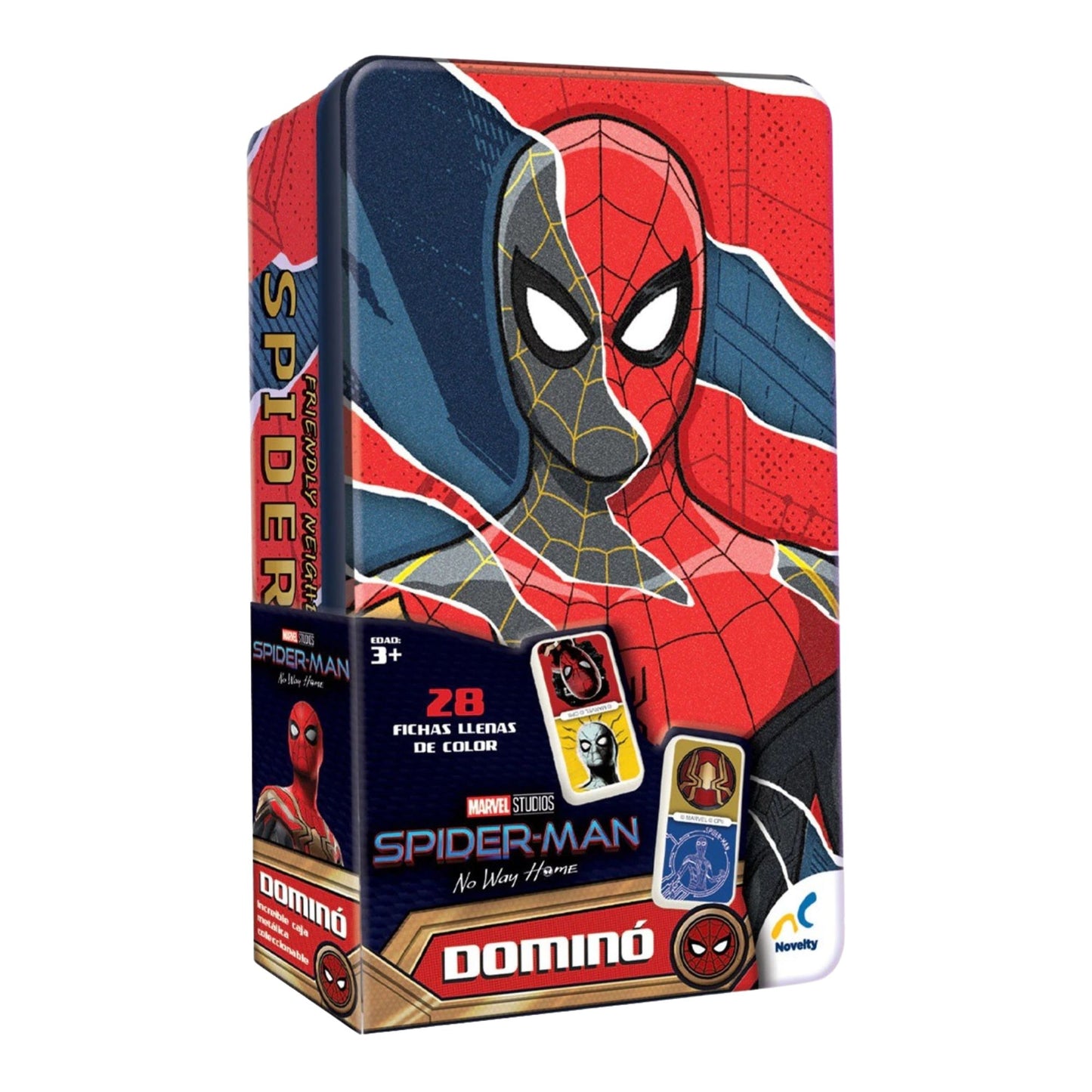 Dominó Spider-Man No Way Home Caja Metálica