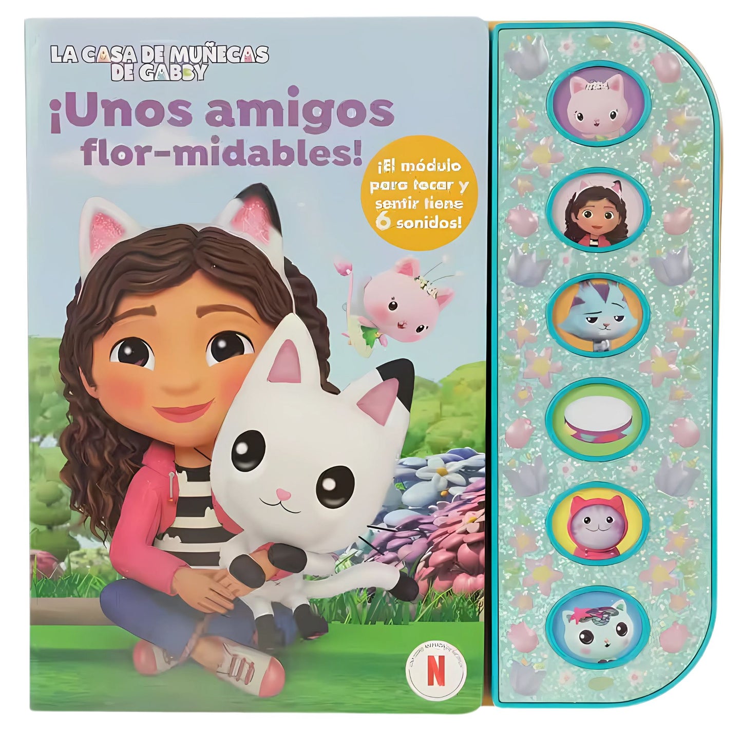 La casa de muñecas de Gabby. ¡Unos amigos flor-midables!