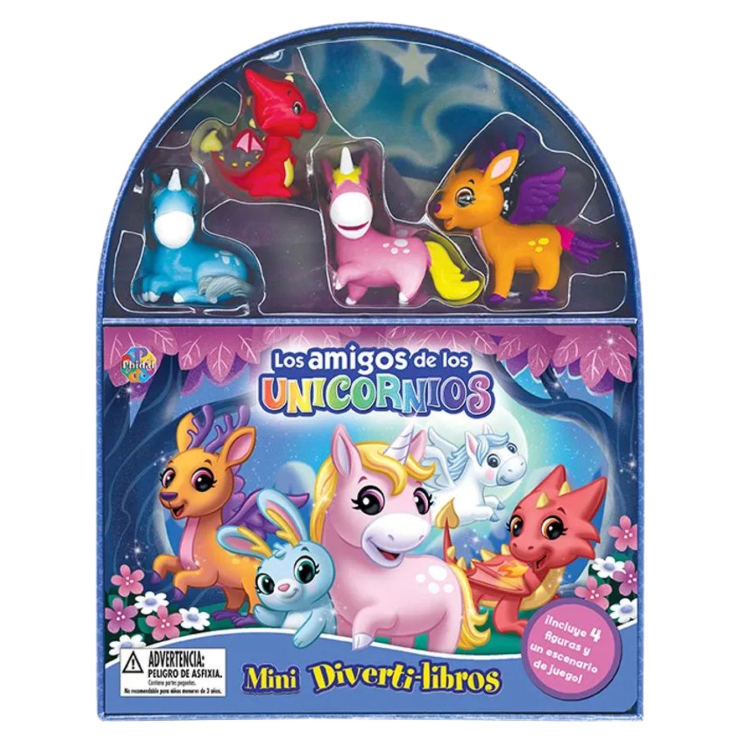 Los amigos de los unicornios. Mini divertí libros