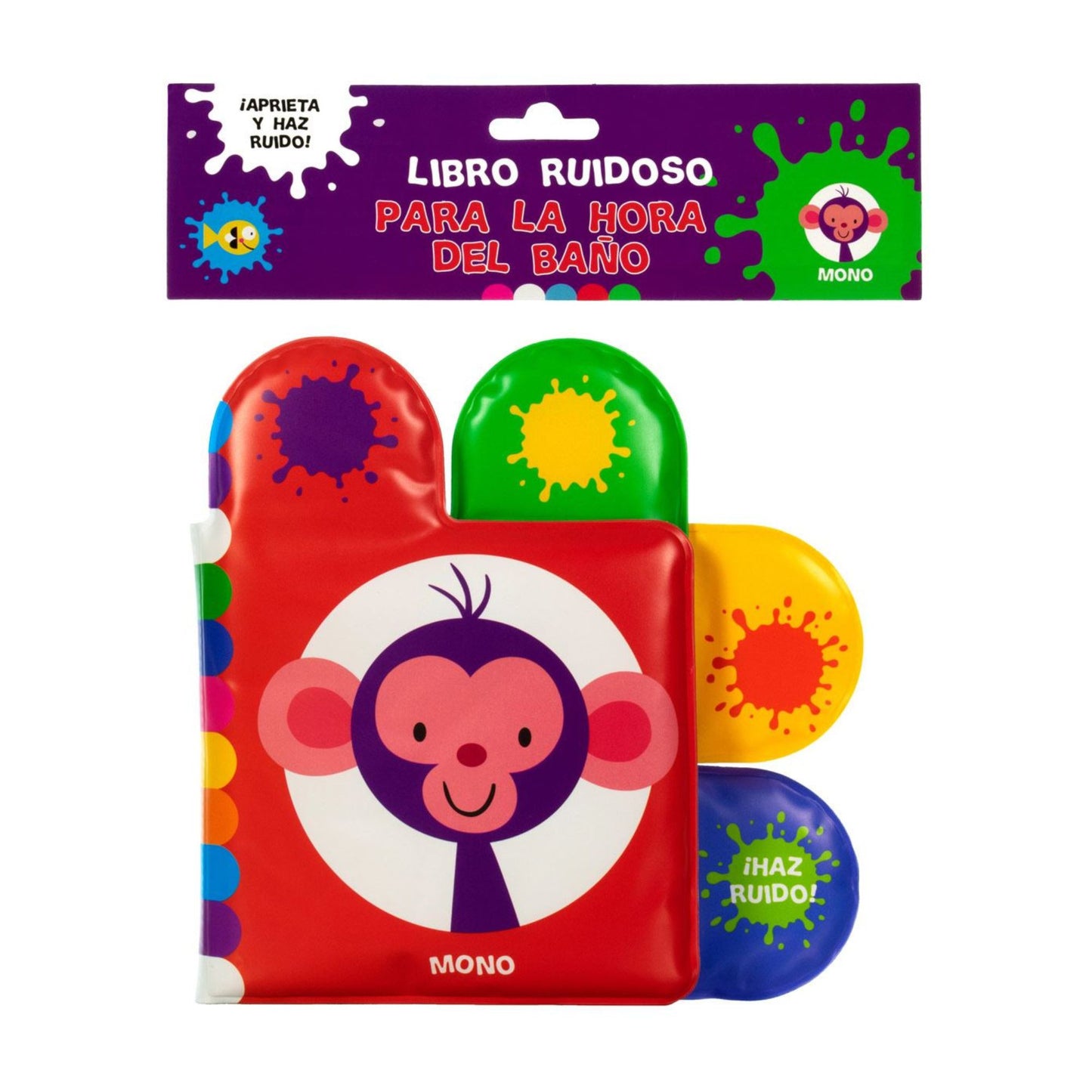 Mono. Libro Ruidoso Para La Hora Del Baño