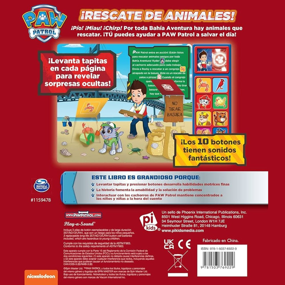 ¡RESCATE DE ANIMALES! PAW PATROL