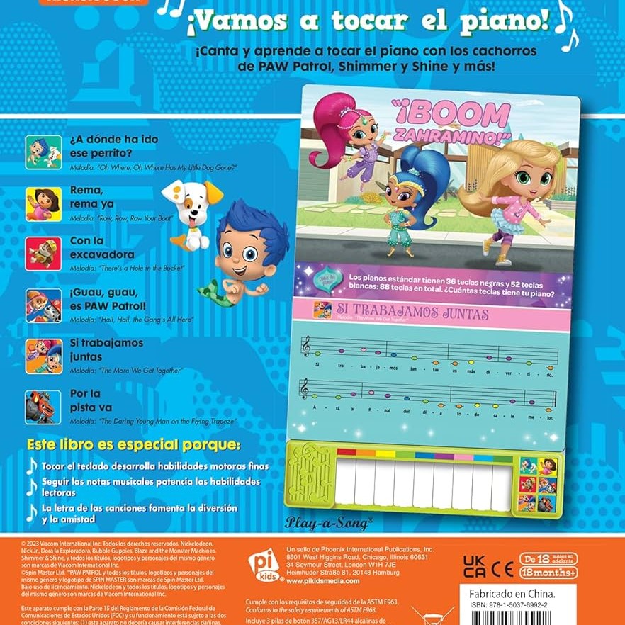 ¡Vamos a tocar el piano!