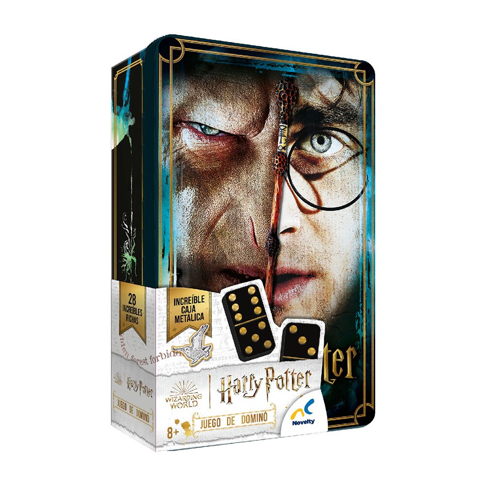 Dominó tin puntos Harry Potter