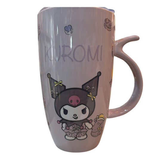 Taza Kuromi con tapa