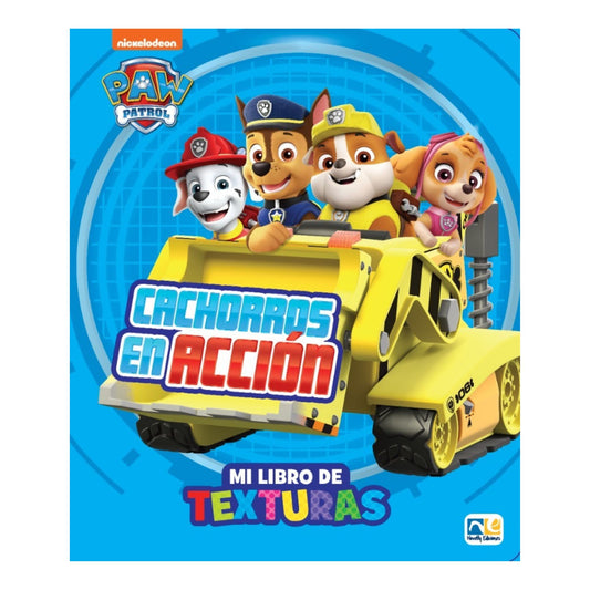 Cachorros en acción. Mi libro de texturas