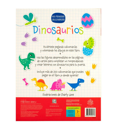 Mis primeras calcomanias: Dinosaurios.