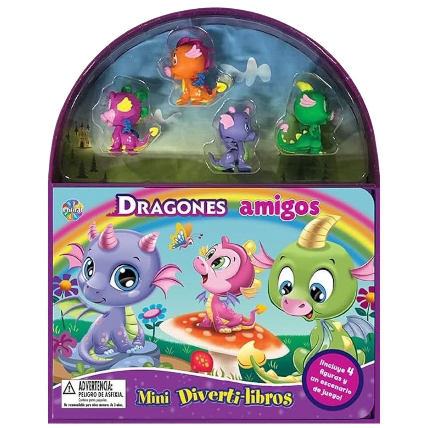 Dragones Amigos Mini Diverti-libros