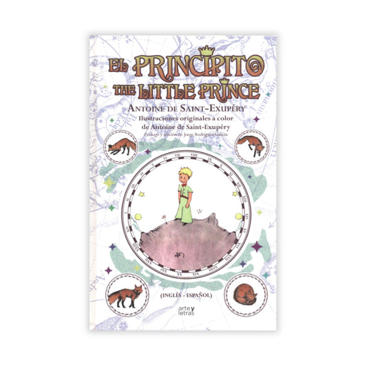 El Principito (Le Petit Prince) - Edición Bilingüe Ingles-Español, Ilustrado a color