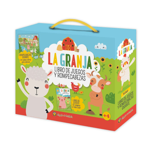 La Granja. Libro De Juegos Y Rompecabezas