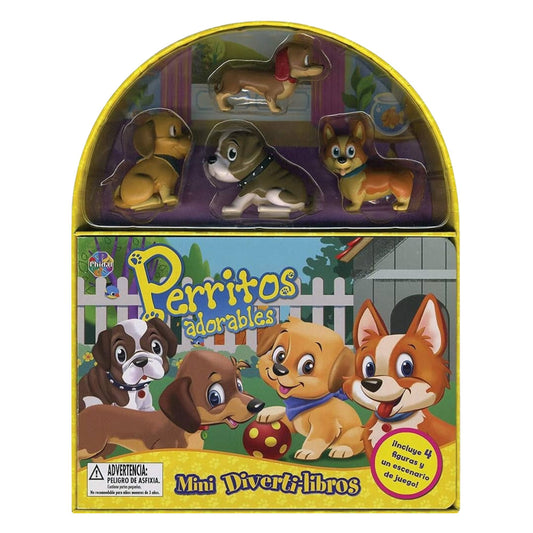 Perritos adorables. Mini divertí libros