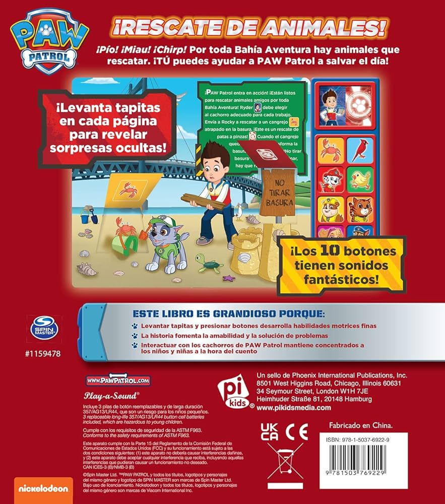 ¡RESCATE DE ANIMALES! PAW PATROL