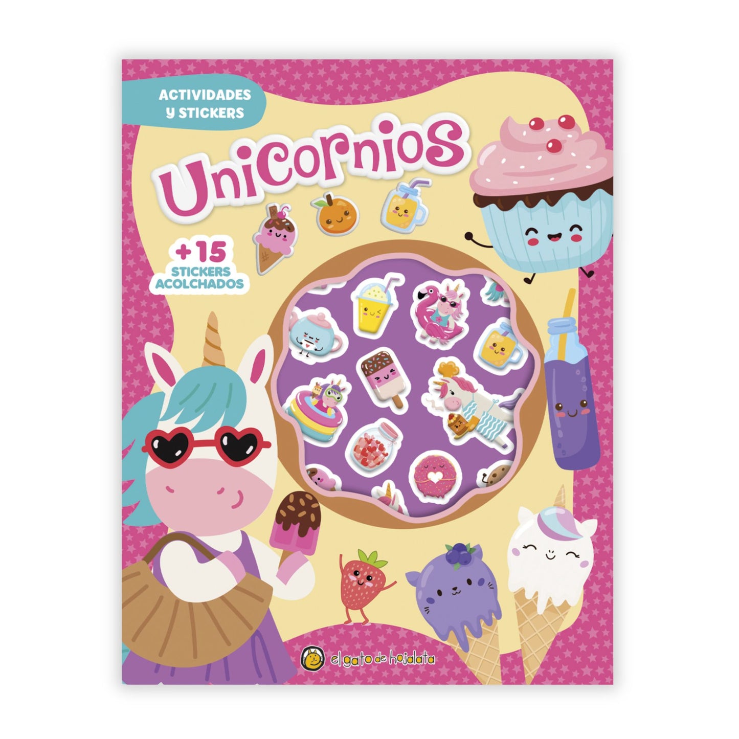 Stickers Acolchaditos: Unicornios