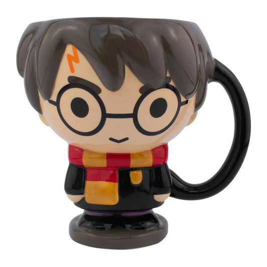 Taza Harry Potter Cuerpo Completo Color Marrón