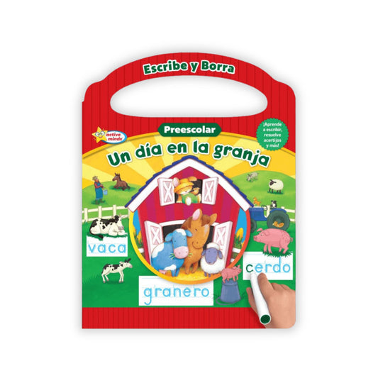 Escribe Y Borra Preescolar. Un Día En La Granja / Pd.